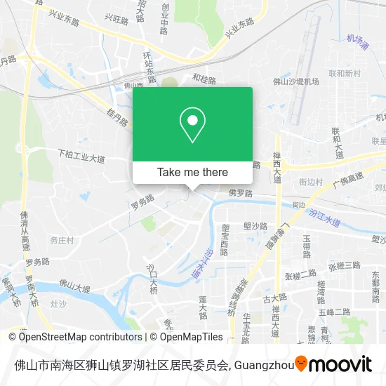 佛山市南海区狮山镇罗湖社区居民委员会 map