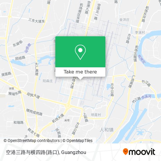 空港三路与横四路(路口) map