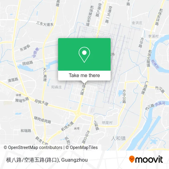 横八路/空港五路(路口) map