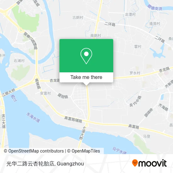 光华二路云杏轮胎店 map