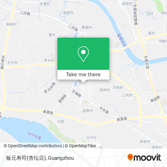 板元寿司(杏坛店) map