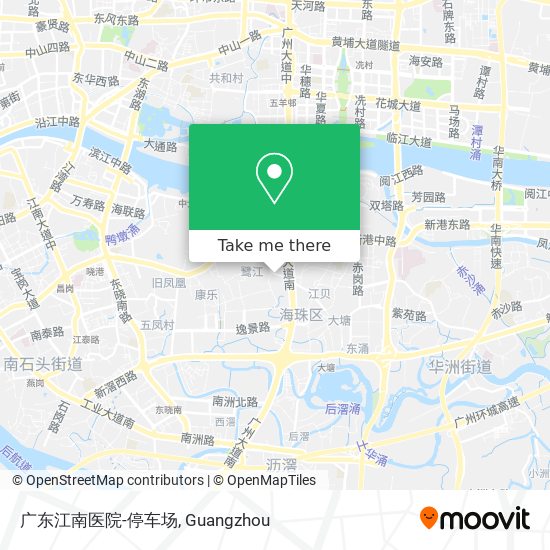 广东江南医院-停车场 map