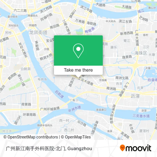 广州新江南手外科医院-北门 map