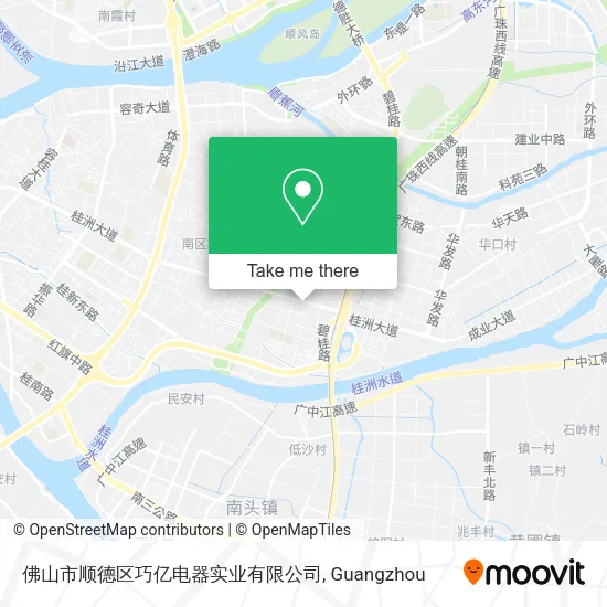 佛山市顺德区巧亿电器实业有限公司 map