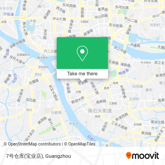 7号仓库(宝业店) map