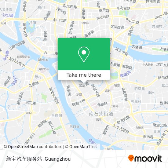 新宝汽车服务站 map