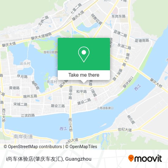 i尚车体验店(肇庆车友汇) map