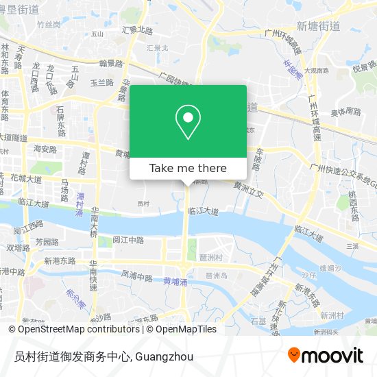 员村街道御发商务中心 map
