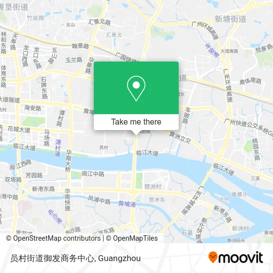员村街道御发商务中心 map