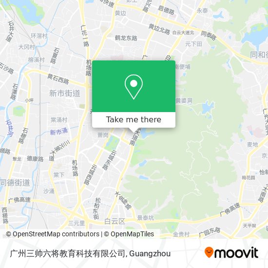 广州三帅六将教育科技有限公司 map