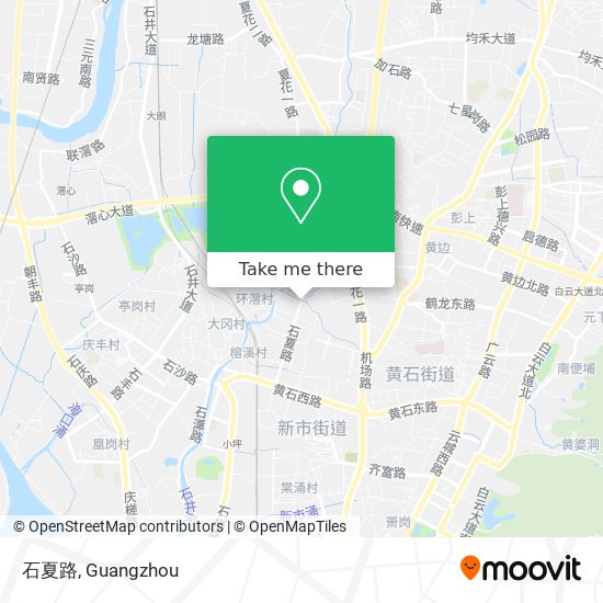 石夏路 map