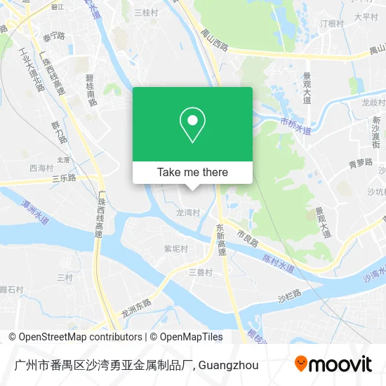 广州市番禺区沙湾勇亚金属制品厂 map