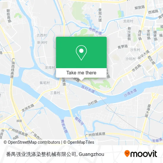 番禺强业洗涤染整机械有限公司 map
