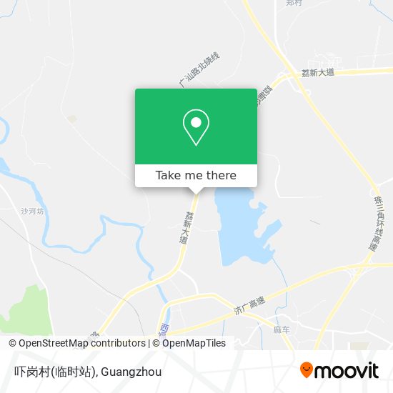 吓岗村(临时站) map