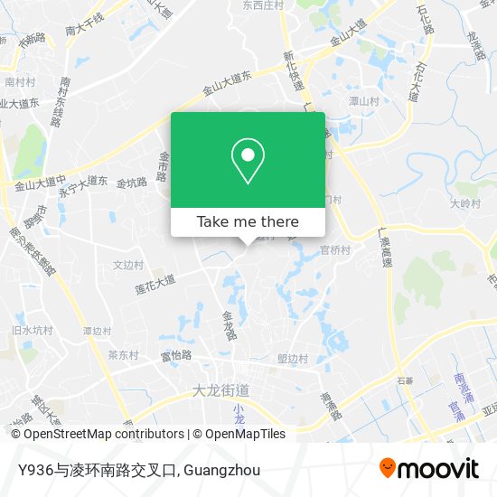 Y936与凌环南路交叉口 map