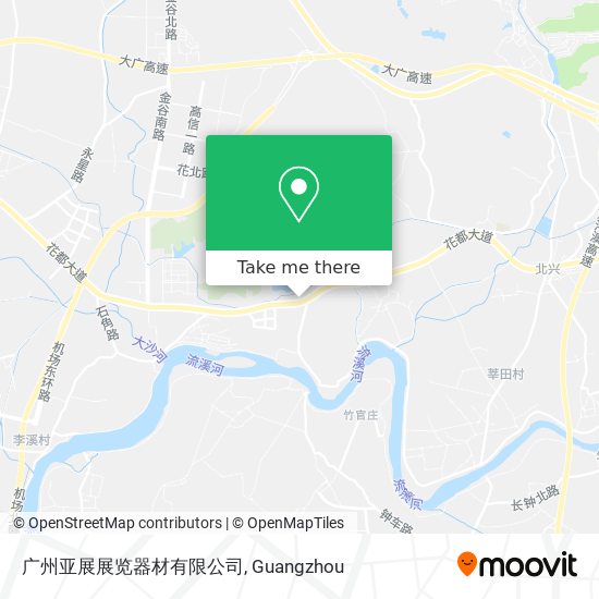 广州亚展展览器材有限公司 map