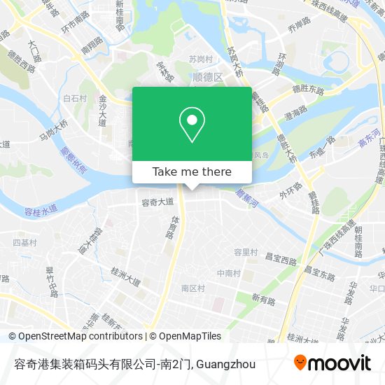 容奇港集装箱码头有限公司-南2门 map