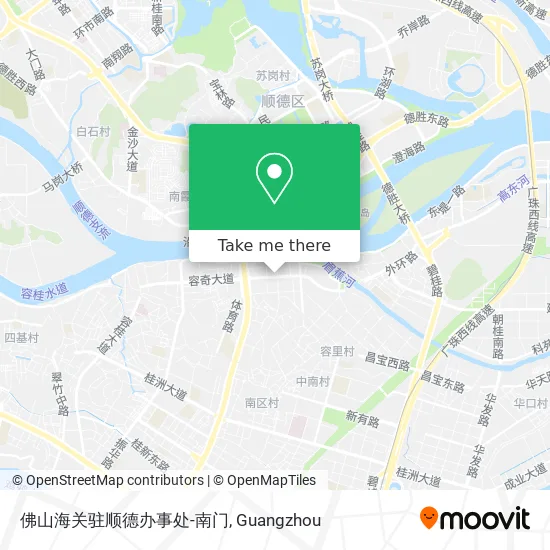 佛山海关驻顺德办事处-南门 map