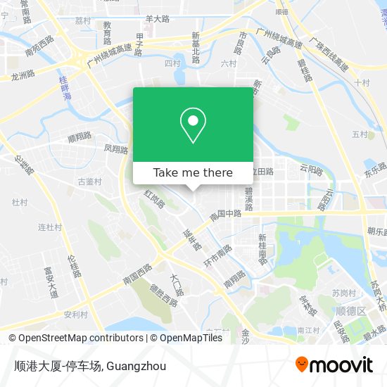 顺港大厦-停车场 map