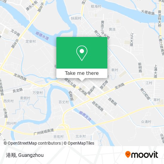 港顺 map