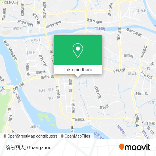 缤纷丽人 map