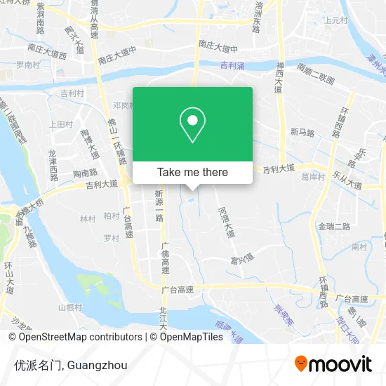 优派名门 map