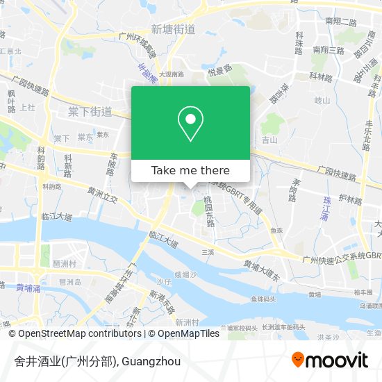 舍井酒业(广州分部) map