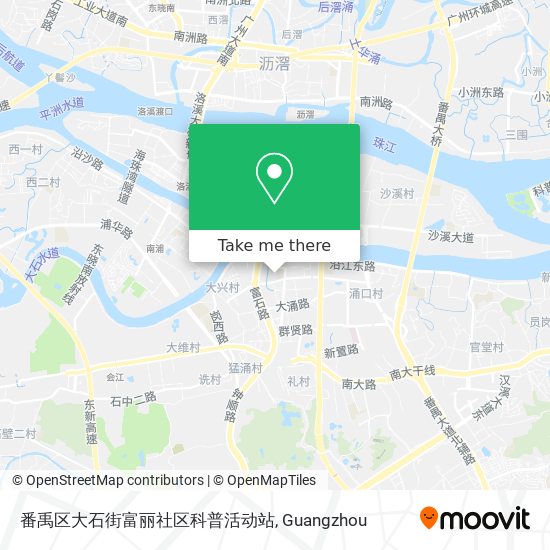 番禹区大石街富丽社区科普活动站 map