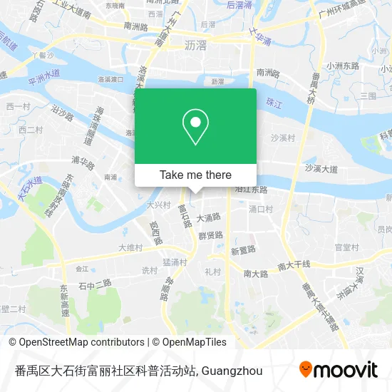 番禹区大石街富丽社区科普活动站 map