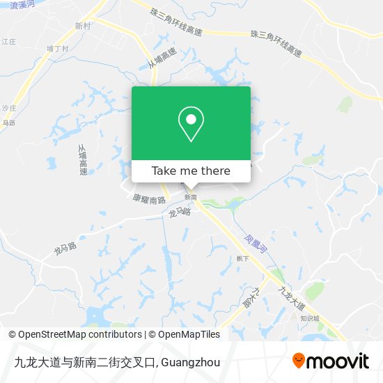 九龙大道与新南二街交叉口 map