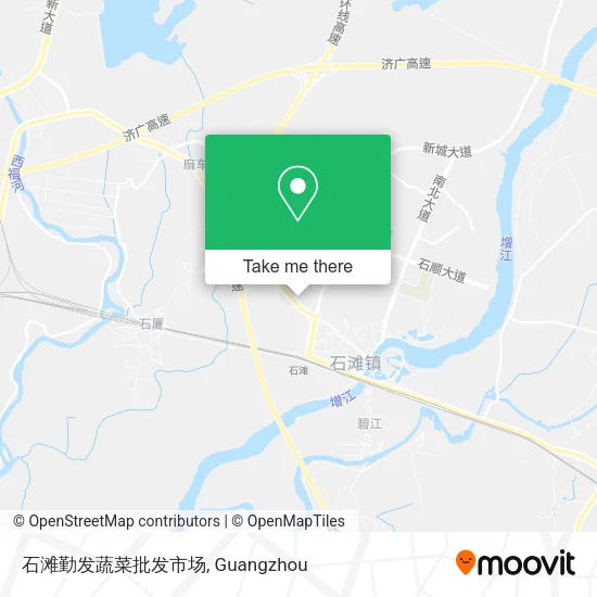 石滩勤发蔬菜批发市场 map