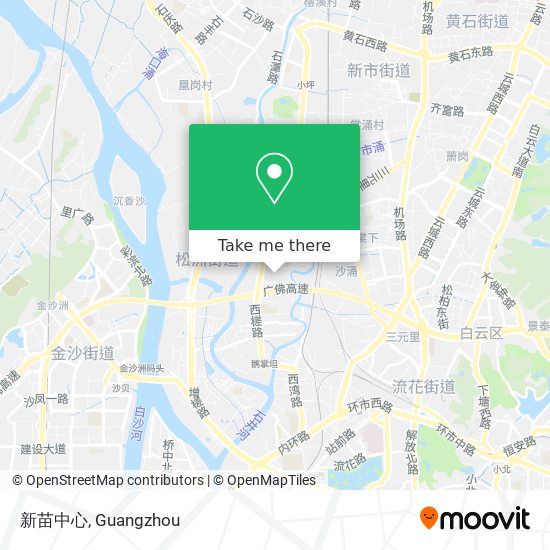 新苗中心 map