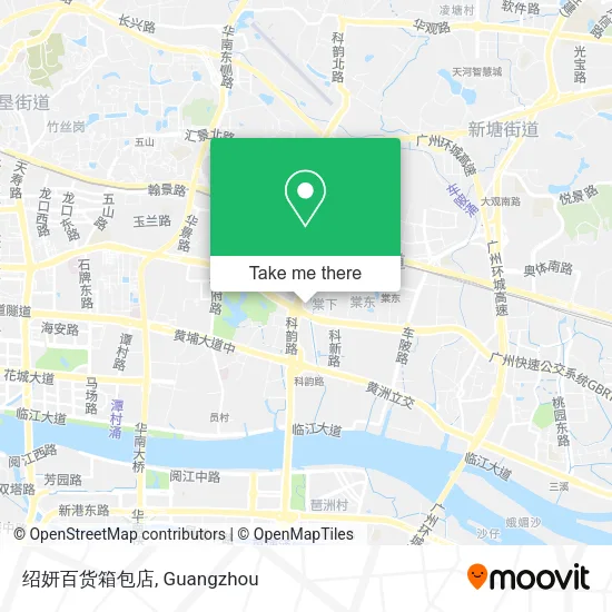 绍妍百货箱包店 map