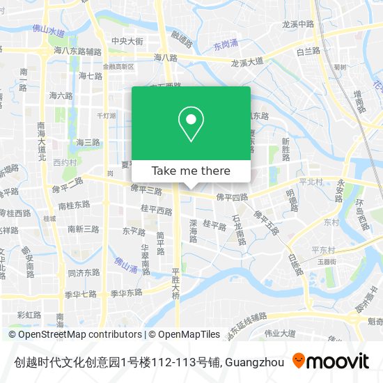 创越时代文化创意园1号楼112-113号铺 map