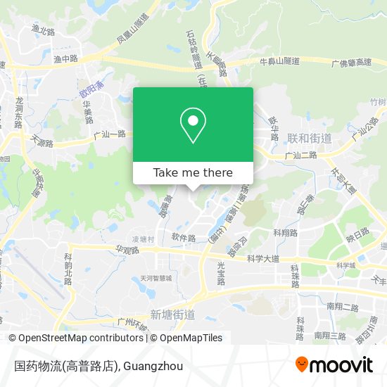 国药物流(高普路店) map