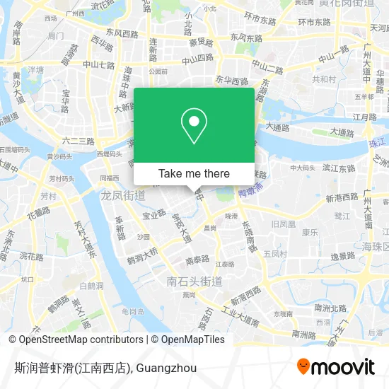 斯润普虾滑(江南西店) map