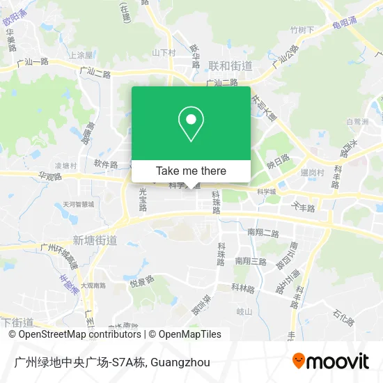 广州绿地中央广场-S7A栋 map