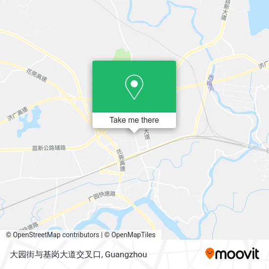 大园街与基岗大道交叉口 map