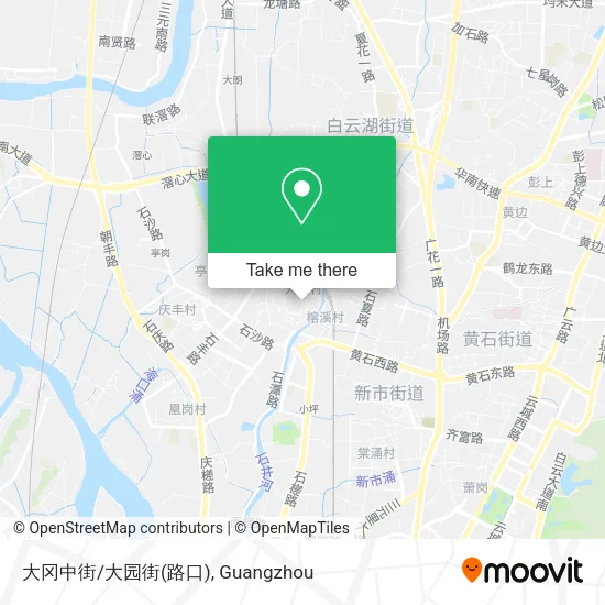 大冈中街/大园街(路口) map