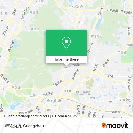 精途酒店 map