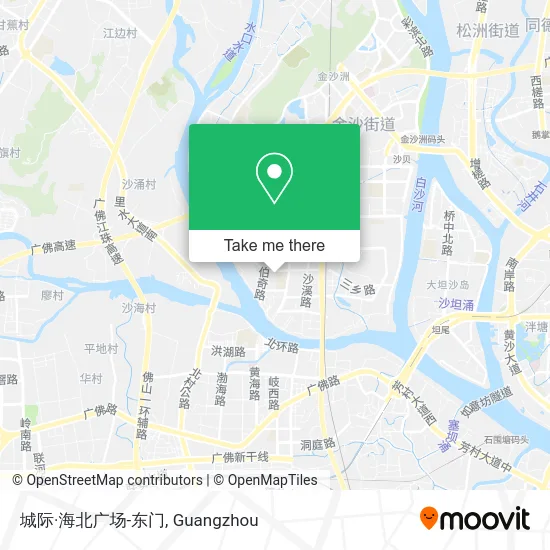 城际·海北广场-东门 map