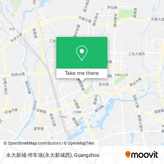 永大新城-停车场(永大新城西) map