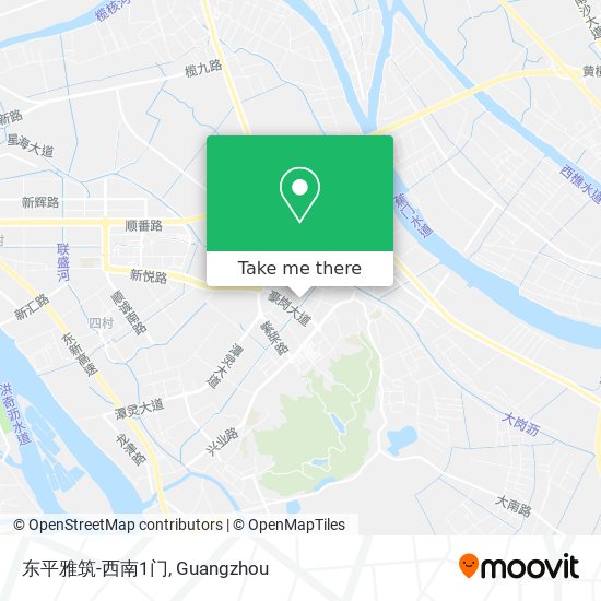 东平雅筑-西南1门 map