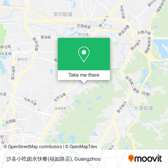 沙县小吃卤水快餐(福如路店) map