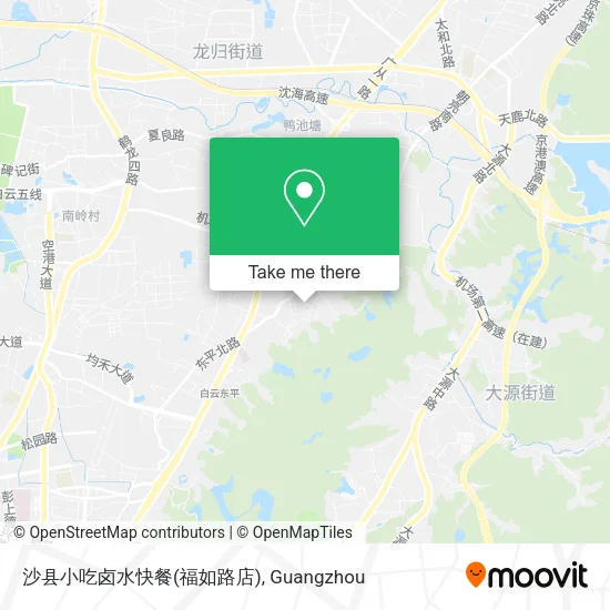 沙县小吃卤水快餐(福如路店) map