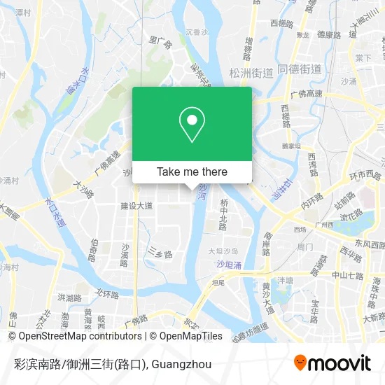 彩滨南路/御洲三街(路口) map