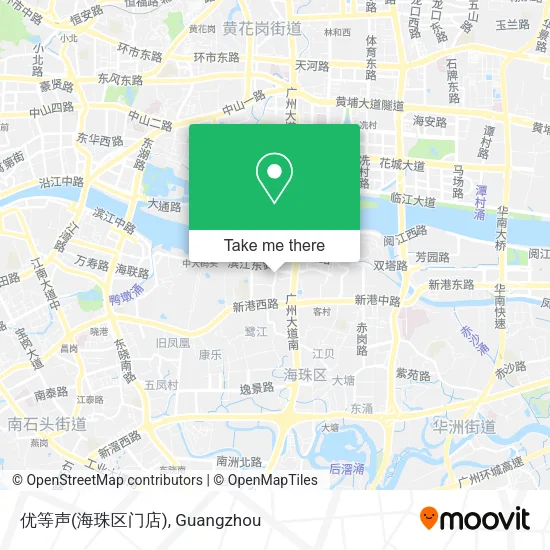 优等声(海珠区门店) map