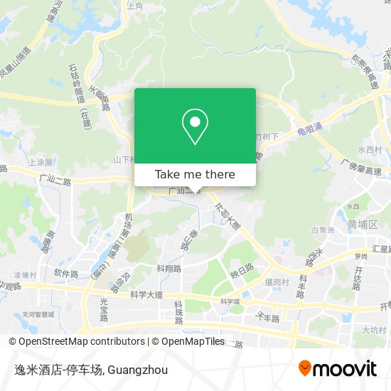 逸米酒店-停车场 map