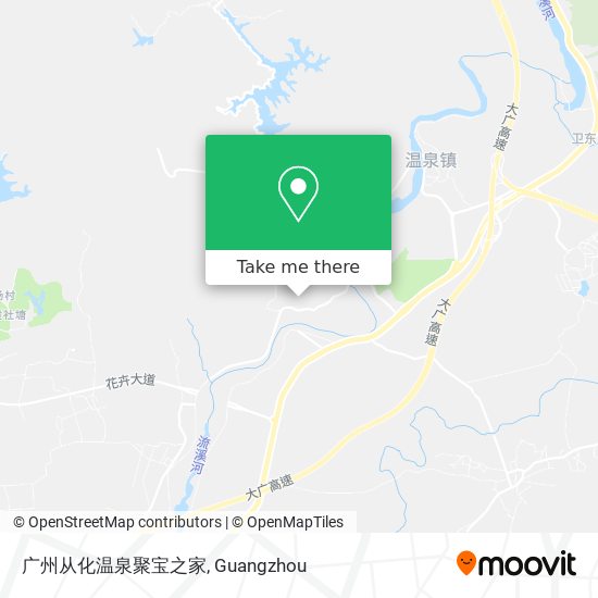 广州从化温泉聚宝之家 map