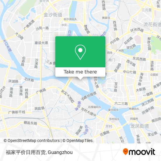 福家平价日用百货 map
